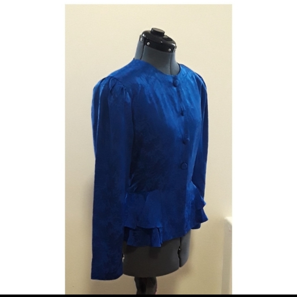 Carolyne Barton | Vintage 80s top | size 12 - Picture 2 of 6